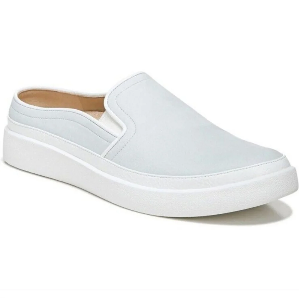 Vionic Effortless Casual Supportive Slip-on Shoes in White Nubuck - Picture 2 of 16